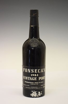 Lot 727 - Fonseca's vintage port, 1983