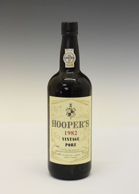 Lot 730 - Hooper's vintage port ,1982