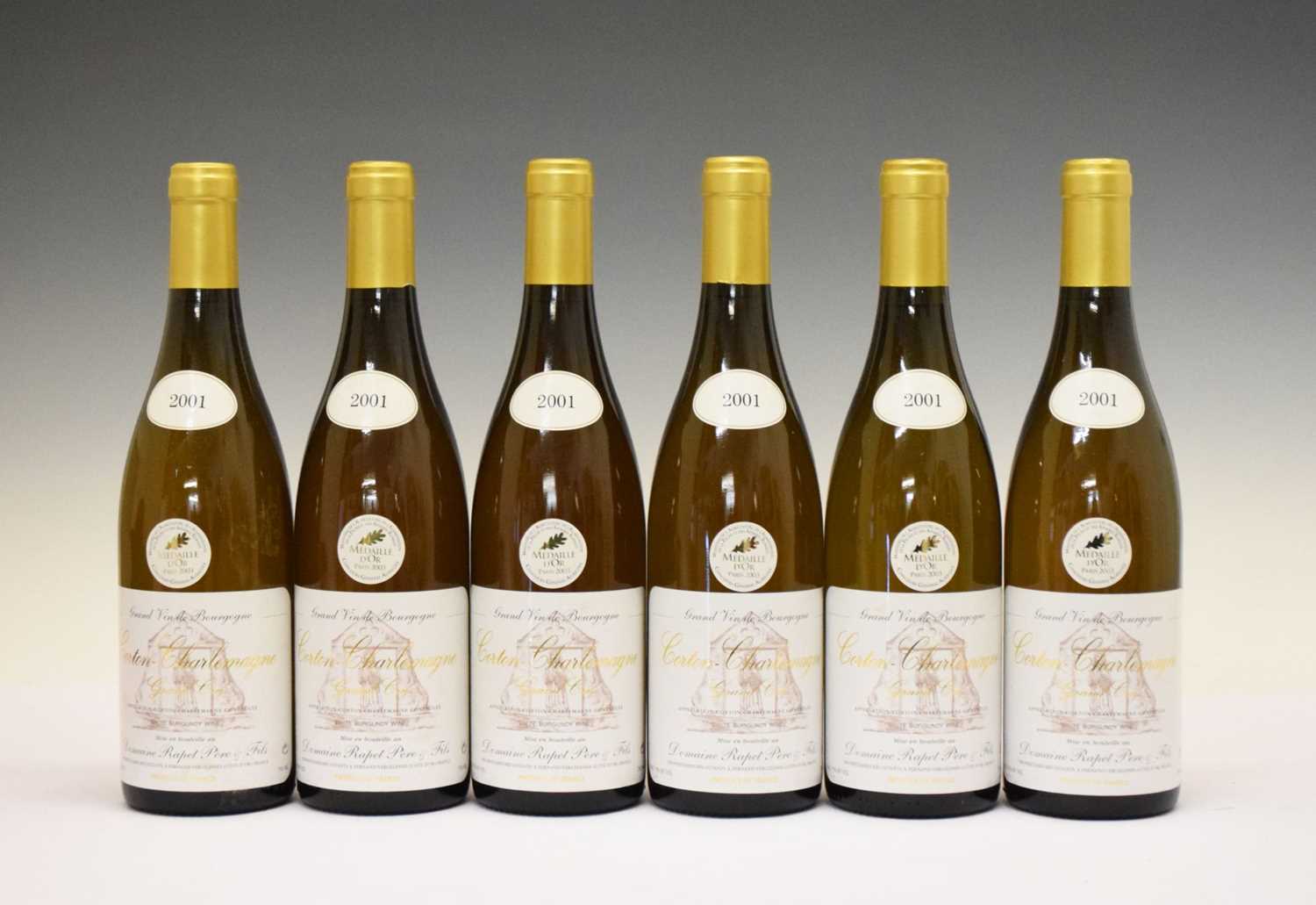 Lot 713 - Domaine Rapet Père & Fils Corton-Charlemagne Grand Cru, 2001, Côte de Beaune, Burgundy