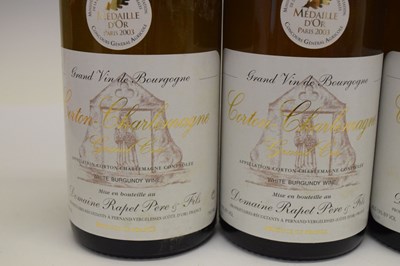 Lot 713 - Domaine Rapet Père & Fils Corton-Charlemagne Grand Cru, 2001, Côte de Beaune, Burgundy