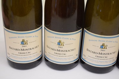 Lot 714 - Domaine Henri Clerc & Fils Bâtard-Montrachet Grand Cru, 2001, Côte de Beaune, Burgundy