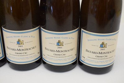 Lot 714 - Domaine Henri Clerc & Fils Bâtard-Montrachet Grand Cru, 2001, Côte de Beaune, Burgundy