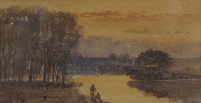 Lot 480 - Edward Hargitt (1835-1895) - Watercolour - ‘On The Spey’