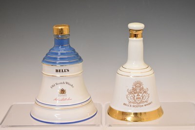 Lot 357 - Quantity of Bells Scotch whisky Wade bell decanters