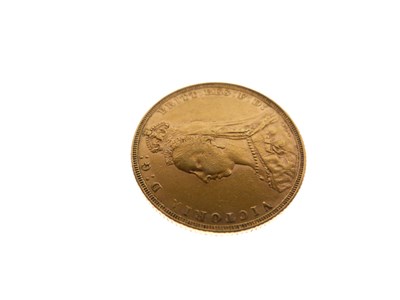 Lot 138 - Queen Victoria gold sovereign, 1889