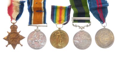 Lot 342 - British medal group awarded to Major. G. Fowler of the Indian Medical Service