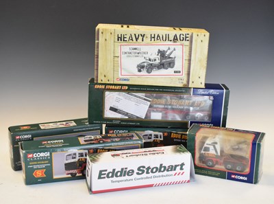 Lot 286 - Quantity of Corgi 'Eddie Stobart' diecast model vehicles