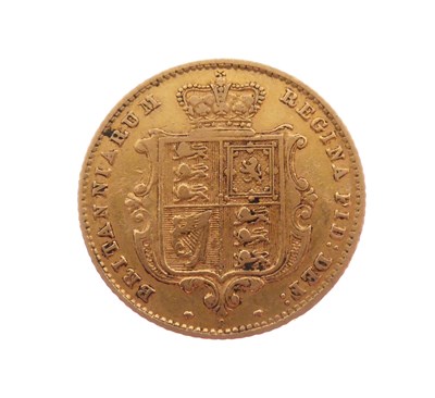 Lot 137 - Queen Victoria gold half sovereign, 1867