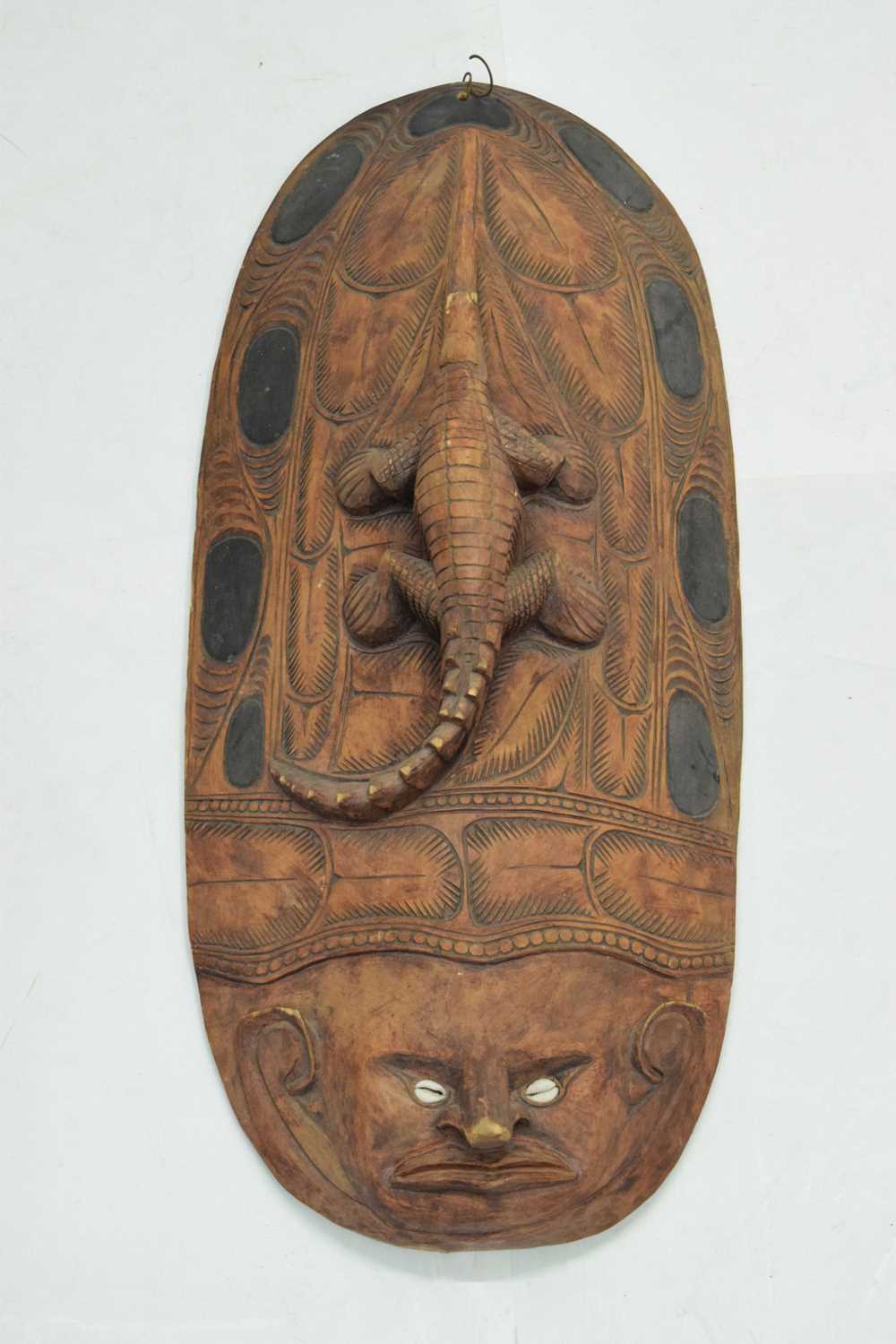 Lot 239 - New Guinea wooden carving