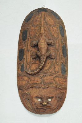 Lot 239 - New Guinea wooden carving