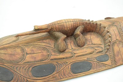 Lot 239 - New Guinea wooden carving