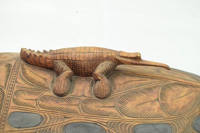 Lot 239 - New Guinea wooden carving