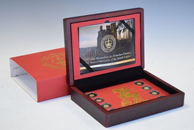 Lot 149 - The Sovereigns of the British Empire 200th Anniversary reproduction/fantasy coin set