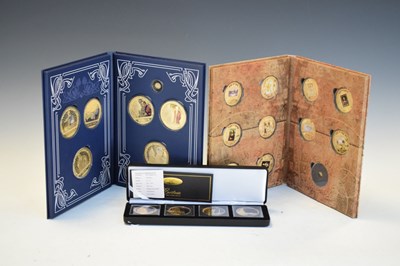 Lot 163 - Sherlock Holmes and Da Vinci coin set