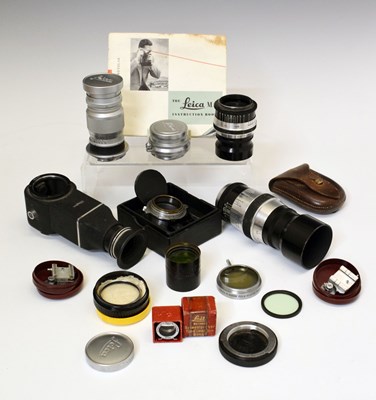 Lot 339 - Mixed group of camera lenses