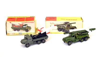 Lot 392 - Dinky Toys - Two boxed diecast model vehicles