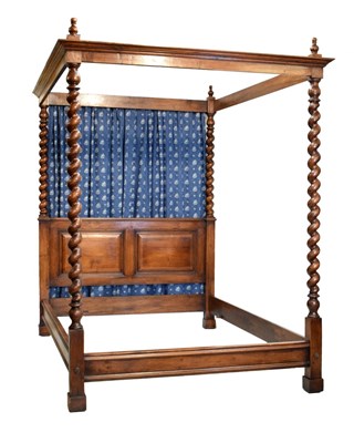 Lot 513 - Reproduction four poster bed