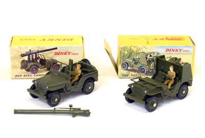 Lot 395 - French Dinky Toys - Two boxed diecast model vehicles