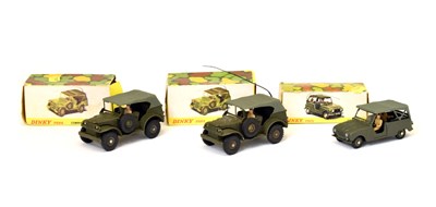 Lot 396 - French Dinky Toys - Three boxed diecast model vehicles