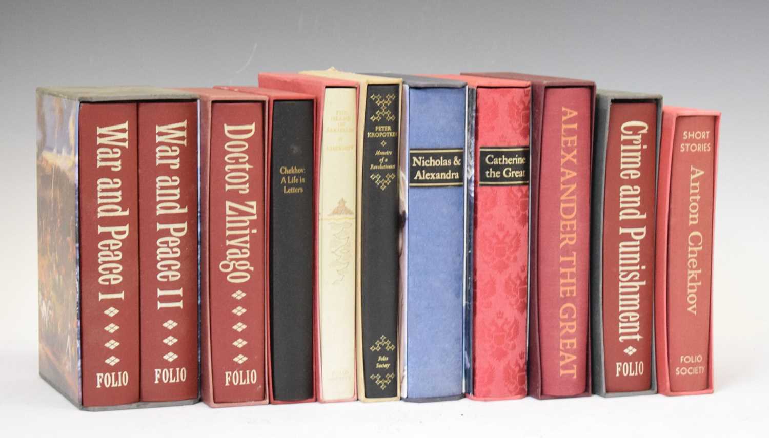 Lot 318 - Folio Society - Collection of novels and non-fiction books mainly relating to Russia