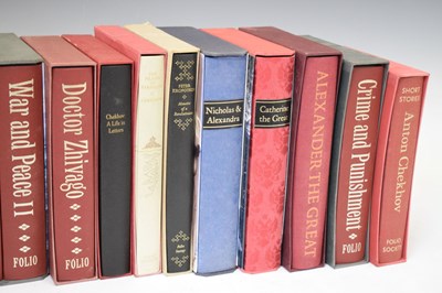 Lot 318 - Folio Society - Collection of novels and non-fiction books mainly relating to Russia