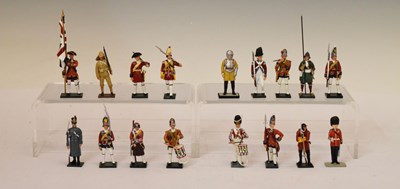 Lot 277 - Britains - Collection of seventeen boxed military figures