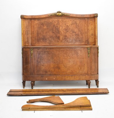 Lot 587 - French walnut bedstead