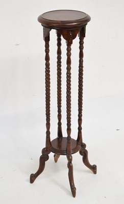 Lot 559 - Mahogany plant stand