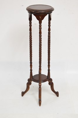 Lot 559 - Mahogany plant stand