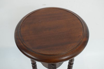 Lot 559 - Mahogany plant stand