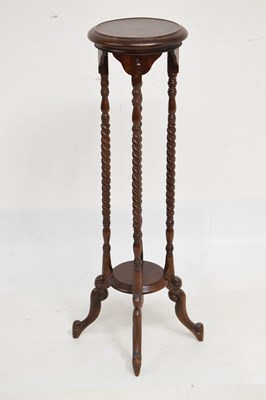 Lot 559 - Mahogany plant stand