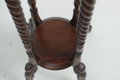 Lot 559 - Mahogany plant stand