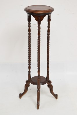 Lot 559 - Mahogany plant stand