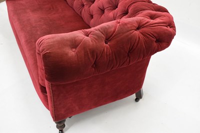 Lot 591 - Chesterfield sofa