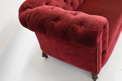 Lot 591 - Chesterfield sofa