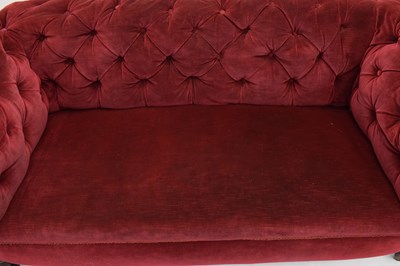 Lot 591 - Chesterfield sofa