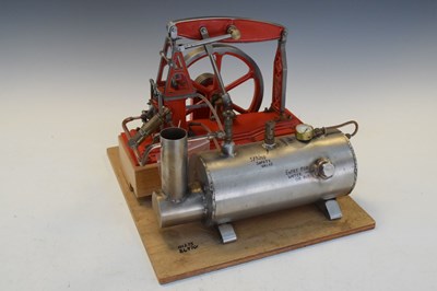 Lot 271 - Scratch built Beam steam engine