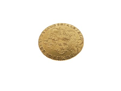 Lot 137 - George III gold half guinea, 1786