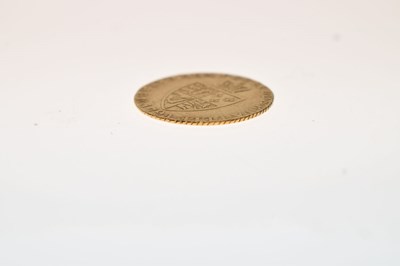 Lot 138 - George III gold half guinea, 1794