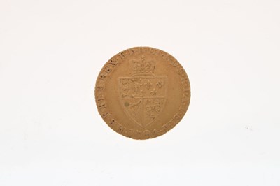 Lot 138 - George III gold half guinea, 1794