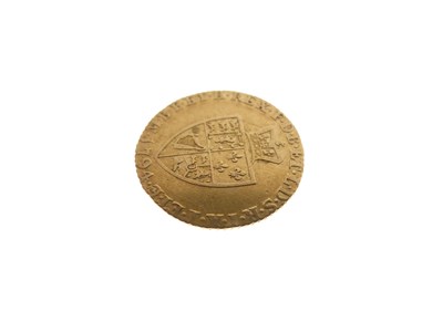 Lot 138 - George III gold half guinea, 1794