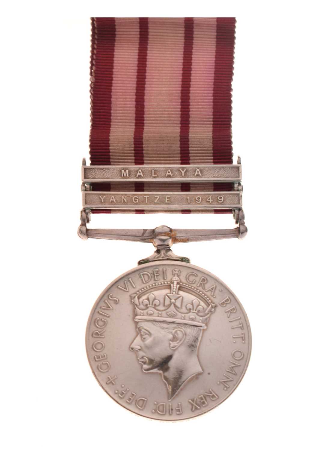 Lot 375 - George VI Naval General Service medal