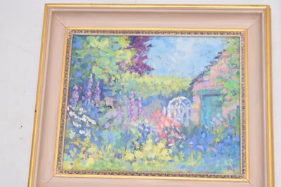 Lot 449 - Ann Parkin - Oil on board and watercolour