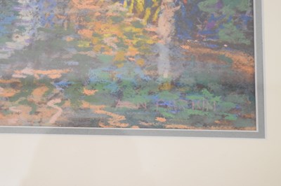 Lot 449 - Ann Parkin - Oil on board and watercolour