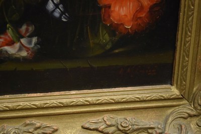 Lot 470 - Hugh M. Ewing (1869-1933) - Oil on panel - Pair of still lives of flowers