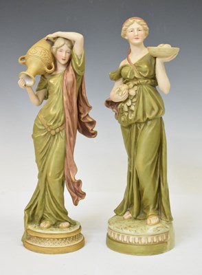 Lot 359 - Pair of Royal Dux Bohemia figures