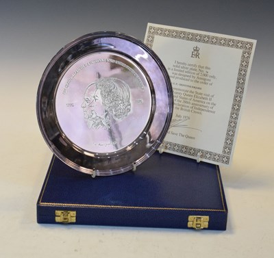 Lot 128 - Elizabeth II silver commemorative dish