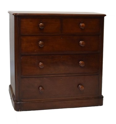 Lot 467 - Chest of two short over three long drawers