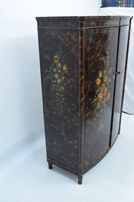 Lot 643 - Painted wardrobe