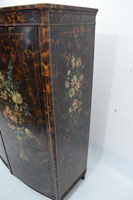 Lot 643 - Painted wardrobe